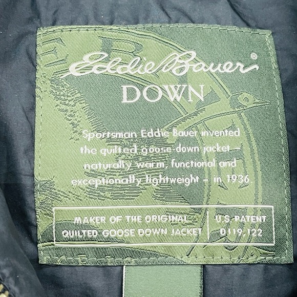 Eddie Bauer Goose Down Quilted Puffer Vest Womens M Faux Fur Collar GorpCore - Picture 8 of 13